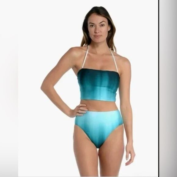 LA BLANCA
Ocean Ombré Tankini TOP SIZE 10 BOTTOMS SIZE 14 - Picture 2 of 14